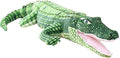 MMTTAO Alligator Plush Toy Realistic Crocodile Stuffed Animal 39 Inch Jumbo Animal Stuffed Soft Plushies Cute Dolls Collection Huggable Pillow Cushion Birthday Gift for Kids Children Boys Girls, 39''