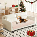 CYCMACO Waterproof Dog Bed Cover Pet Blanket, Soft Couch Cover for Dogs Washable, Non-Slip Dog Blanket Protect Furniture Couch Sofa Car for Puppy Large Dogs Cat (30x53 Inch, Beige)