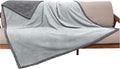 Kritter Planet Waterproof Pet Blanket for Bed, Reversible Sherpa Fleece Protector Couch Cover for Pets, Liquid Proof Furniture Protector for Medium Large Dogs