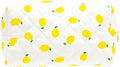 PAZIMIIK Vintage Quilted Makeup Bag Cosmetic Pouch for Brushes Pencils and Travel Make Up Accessories for Women and Girls Lemon White