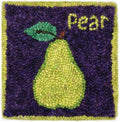 The Oxford Company Punch Needle Kit (Purple Pear)