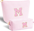 Btffitting Mothers Day Gifts for Mom,Mum Gifts from Daughter,Birthday Gifts for Wife Sister Her,Mother in Law Gift,Mama Gifts Idea,Makeup Bag Set Cosmetic Bag - Pink,M