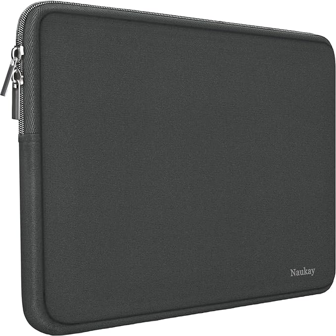 Laptop Sleeve Case,13-13.3 Inch Resistant Neoprene Laptop Sleeve/Notebook Computer Pocket Case/Tablet Briefcase Carrying Bag-(Grey)