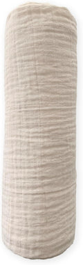 SwaddleDesigns Cotton Muslin Swaddle Blanket, Receiving Blanket for Baby Boys & Girls, Best Registry Gift, 46x46 inches, Oatmeal