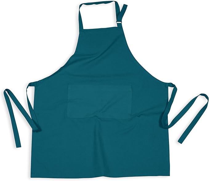 Native Fab Kitchen Apron 2 Pack - 100% Cotton Adjustable, Durable Apron with Pockets, Perfect for Cooking, Baking, Grilling