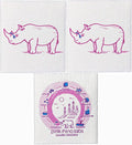 PINK RHINO LABS Swedish Dishcloths – Eco-Friendly Reusable Kitchen Towels – 3 Pack Cleaning Cloths for Dishes, Counters & Surfaces – Super Absorbent, Compostable, Zero-Waste Alternative