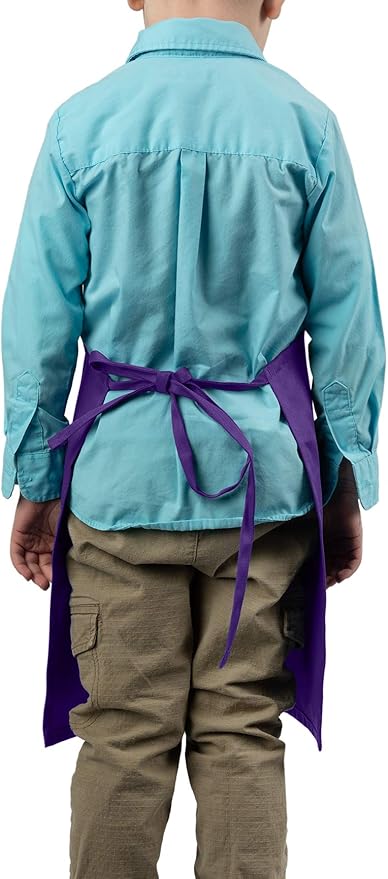 KNG Kids Cooking Apron for Girls and Boys – Small