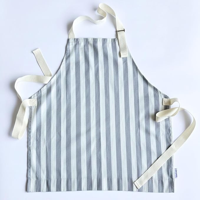 Tampoco Design Kids Apron – 100% Cotton, Adjustable & Machine Washable – for Baking, Cooking, and Crafts – Ages 5–11