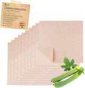 LNTPIP 10-Pack Reusable Cleaning Cloths, 11"x11" Loofah Fiber, Upgraded Swedish Dishcloth, Super Absorbent Odor-Free, Thickened Durable for All-Surface Kitchen, Bathroom Cleaning