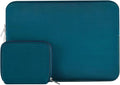 MOSISO Laptop Case 13.3 inch, 13-13.3 inch Laptop Sleeve Bag Compatible with MacBook Air/Pro 13/Pro 14 M5 M4 M3 M2 M1, HP Dell ASUS Lenovo, Neoprene Computer Sleeve Bag with Small Case, Deep Teal