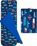 Wildkin Kids Plush Nap Mat – Soft, Cozy, Convenient for Daycare & Preschool