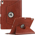 Fintie Rotating Case for iPad Air 13-inch (M3) 2025, (M2) 2024-360 Degree Swiveling Protective Stand Cover with Pencil Holder, Auto Wake/Sleep, Brown
