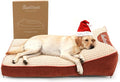 Pawccoli XL Dog Bed for Crate - Orthopedic Foam Crate Mat Large Comfy Flat Pet Beds with Removable Washable Cover, Suitable for Pet Up to 100 lbs(43''×28''×6'')