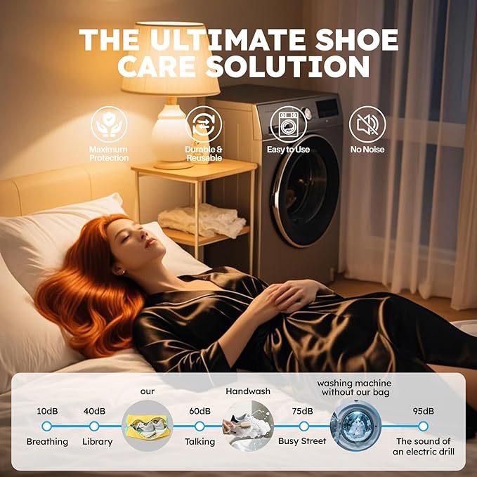 Laundry Shoe Bag Washer & Dryer: Shoe Washing Machine Bag - 3 Packs Reusable Shoe Cleaning Bag for Sneaker Tennis Shoes Unstain Cleaner Kit(Yellow 2 Pcs & 1 Pcs Dryer Bag)