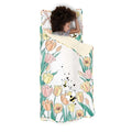 JumpOff Jo Extra Long Nap Mat for Kids - Cozy Kids Rest Mat with Removable Pillow and Ultra Soft Blanket for Preschool, Daycare, and Sleepovers - Tulip Fields