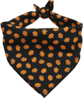 Bubblepup Fall Dog Bandanas, Pumpkins Dog Bandanas for Small Medium Large Dogs