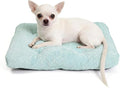 Necesitar 18 inch Dog Crate Bed Dog Mats for Sleeping,Up to 10 lbs Fluffy Sage Green Puppy Pad XXS