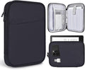 6-7 Inch E-Reader Tablet Carrying Sleeve for 7" Amazon Fire 7/Kindle Oasis,6.8" Kindle Paperwhite 11th 2021, 6" Kindle Paperwhite/Kindle 2022, Kobo Clara 2E/Libra 2 eReader Protective Bag Case(Black)