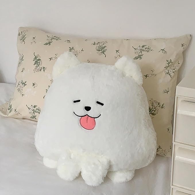 Goylmc Dog Plush Pillow,Dog Stuffed Animal, Home Decoration Gift for Kids Boys Adults (14 inch)