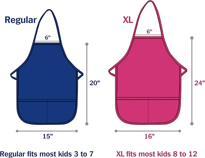 Personalized Kids Apron - Chef Apron for Kids - Add a Name to Personalized Aprons for Girls or Boys