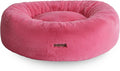 UnHide Floof Pet Bed - XL (40"x14") - Extra Soft Dog Bed - Removable Faux Fur Cover - Machine Washable - Helps Ease Pet Anxiety & Provides The Perfect Sleep - Pink