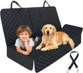 HNCPSY Dog Car Seat Cover for Back Seat Pet Cover for Dogs, Waterproof Nonslip Car Seat Covers Protector Scratchproof Pet Bench Seat Covers for Cars, Truck, SUV
