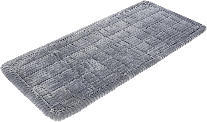 DORMIYA Backseat Dog Blanket for Car, Non-Slip Dog Bed Car Seat Protector, Soft & Cozy Dogs Blanket, Gray Machine Washable Travel Pet Mat for Cars, 24.4 x 53.9 in
