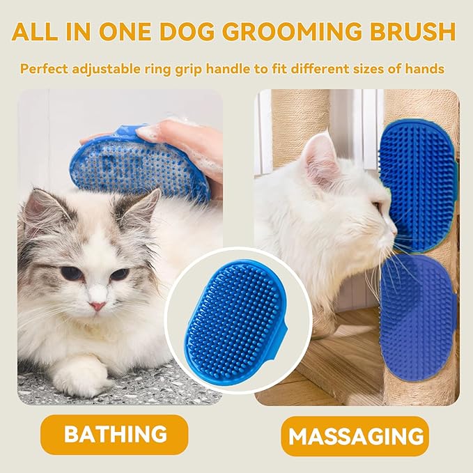 KENDINIX Valentines Day Gifts 3 Packs Pet Hair Removal Glove,Pet Hair Remover for Cat & Dog,New Upgraded Electrostatic Gloves Pet Hair,Reusable Electro Static Pet Hair Remover Electrostatic Gloves