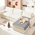 CYCMACO Waterproof Dog Blanket, Non-Slip Soft Pet Bed Cover, Couch Cover for Dogs Washable, Protects Sofa, Furniture, Crate, Car, Tear Resistant Leakproof Pet Blanket (40x50 Inch, Light Grey)