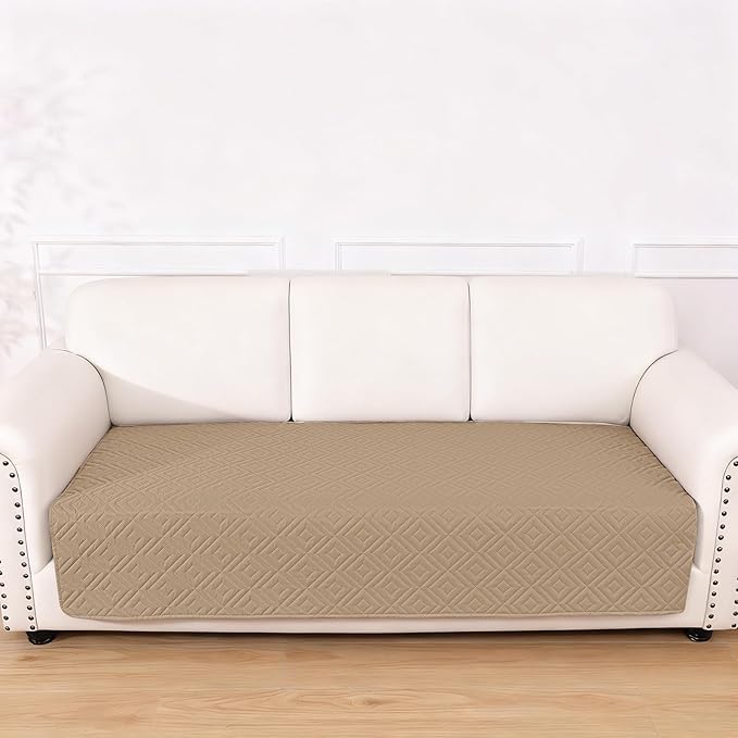 hyha Waterproof Dog Blanket, Soft Dog Bed Cover Pet Blankets, Waterproof Sofa Couch Cover for Dogs Washable, Reversible Pet Couch Covers for Sofa Furniture (40x90 Inch, Camel/Beige)