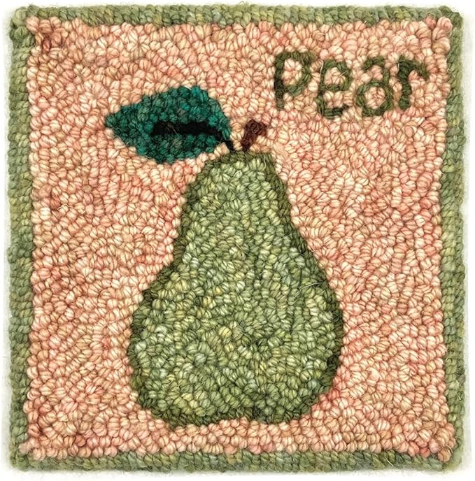 The Oxford Company Punch Needle Kit (Peach Pear)