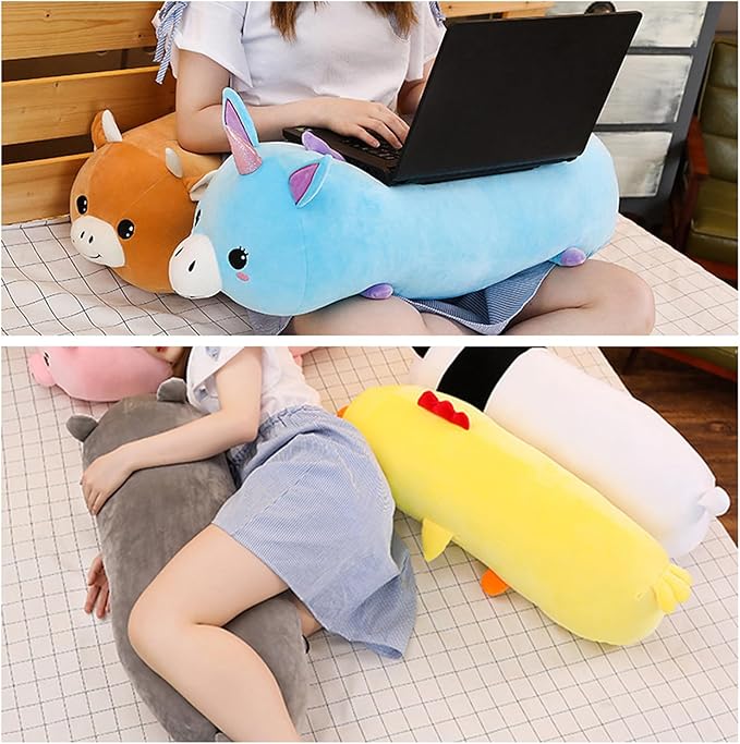 Sofipal Unicorn Plush Pillow, Soft Unicorn Stuffed Animal Toy, Perfect For Kids' Gifts - Birthday, Christmas, Valentine's Day - 23.6"