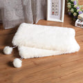 SHENGOCASE 2-Pack 12"x15.7" Rectangular Faux Rabbit Fur Cat Tree Tower Replacement Cushion Pad for Window Perch, Dog Carrier Bed House Cage