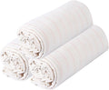 3Pcs 80"x40" Inch Large Overlocking Tufting Cloth with Marked Lines, Primary Monks Cloth for Tufting Gun, Cotton Punch Needle Embroidery Fabric for Rug Tufting