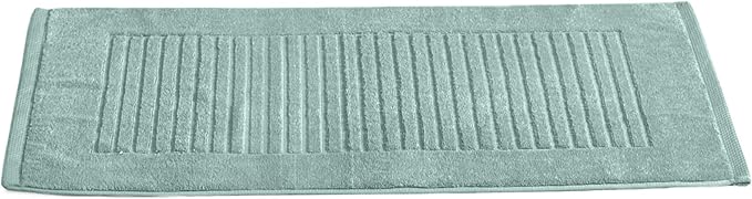 Classic Turkish Towels CTT - 2 Piece Bathroom Rugs Set, 100% Cotton Bath Mats, Non-Slip, Comfy & Highly Absorbent Bathroom Floor Mats, Machine Washable | 20"x32" (Spa Green)