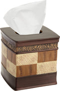 Resin Tissue Box Cover for Modern Home Decor - Minimalist Square Tissue Box Holder for Guest Room, Bedroom, Bathroom, Tabletop & Office - Durable and Aesthetic Tissue Holder, Zambia