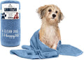 DAN RIVER Dog Towel - Pack of 1, 100% Cotton, 20x40, Ultra Soft 450 GSM, Super Absorbent & Quick Drying Towel for Dogs, Cats, and Other Pets, Riviera.