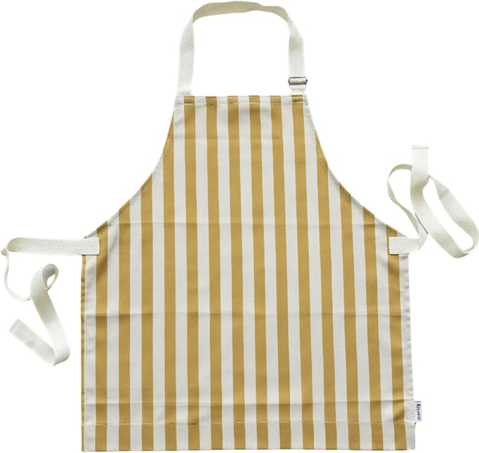 Tampoco Design Kids Apron – 100% Cotton, Adjustable & Machine Washable – for Baking, Cooking, and Crafts – Ages 5–11