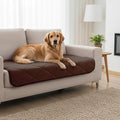 NWK Fluffy Self Warming Cat Mat, Cat Blanket, Thermal Dog Mat, Washable, Non-Slip Bottom for Sofa & Crate & Kennel & Car Seat (Coffee Brown, X-Large (45'' X 28'' X 0.4''))