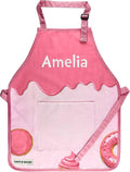 hatch & wander Kids Apron | Fun Kids Aprons for Cooking or Gardening | 4 Fun Designs & 2 Sizes | Kids Painting Apron