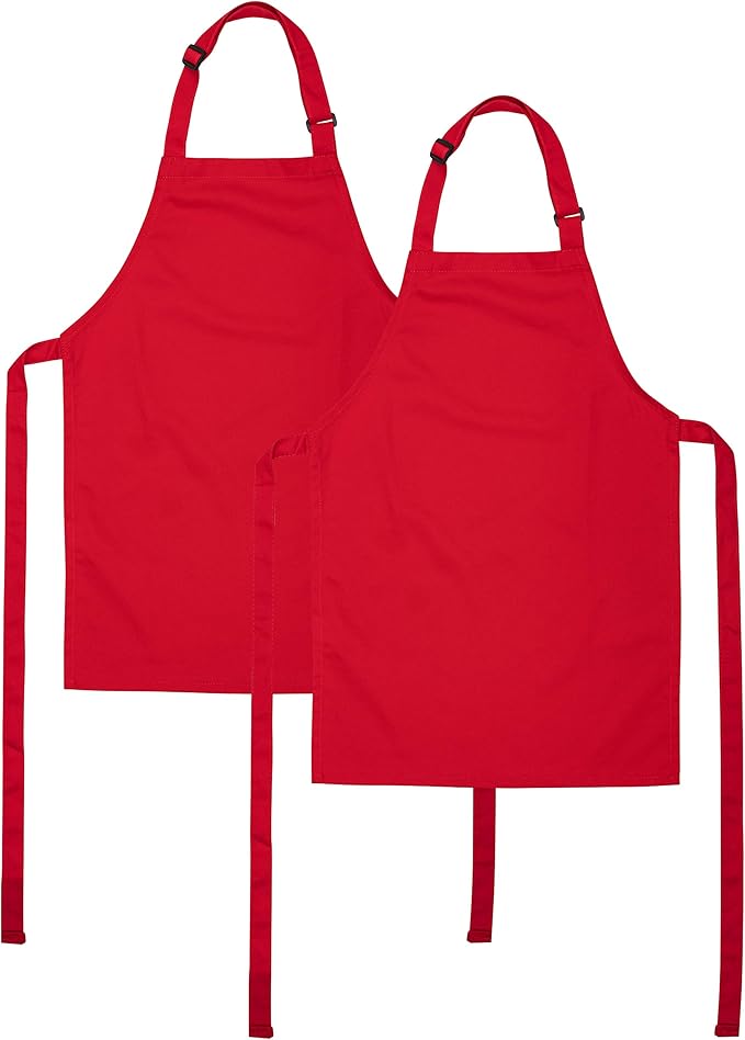 Kids Apron, Small, 100% Cotton With An Adjustable Strap to fit All Ages