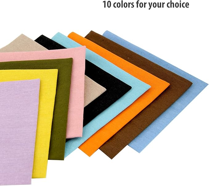 Rose Flavor Pre-Cut Quilting Linen Fabric,Craft Cloth,DIY for Sewing Crafting 60" by 1 Yard(Black)