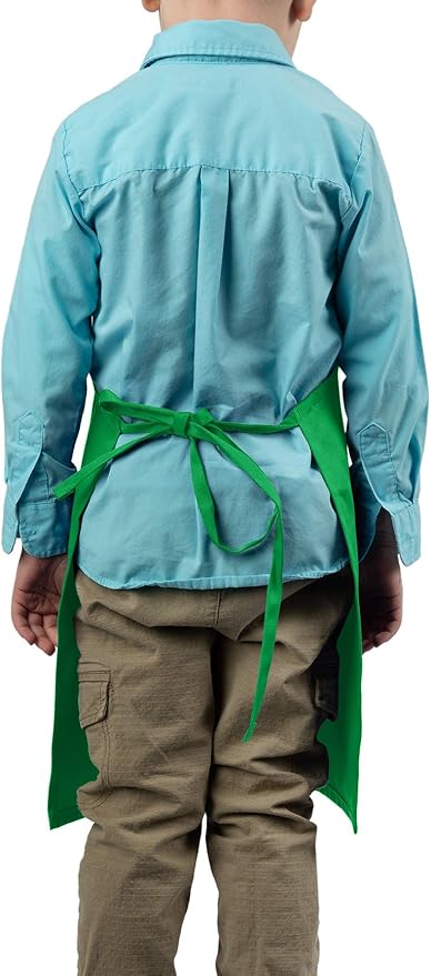 KNG Kids Cooking Apron for Girls and Boys – Medium