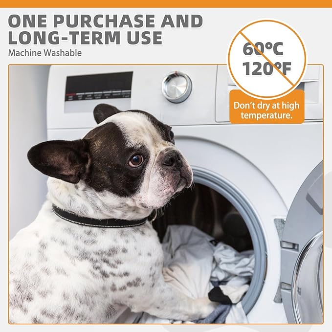 KOOLTAIL Washable Pee Pads for Dogs, 2 Pack Super Absorbent Reusable Puppy Training Pads Waterproof, Nonslip and Leak-Proof Dog Pee Pads, Large Pet Mats Whelping Pads for Floor, Crate, Couch, 36"x41"