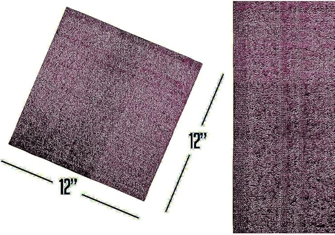 TOALLA 100% Cotton Washcloths - 60 Pack|400 GSM|Soft Face & Body Washcloths|Highly Absorbent|12 x 12 in|Purple