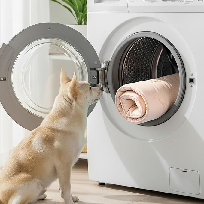 DORMORA Cooling Pet Mat – 31x28.5 Dog or Cat Cool & Comfy, Soft Breathable Self-Cooling Pad, Pet-Safe, Durable, Perfect for Hot Weather, Naps, Crates, Cars, Couch, Washable, Take Anywhere, Pink