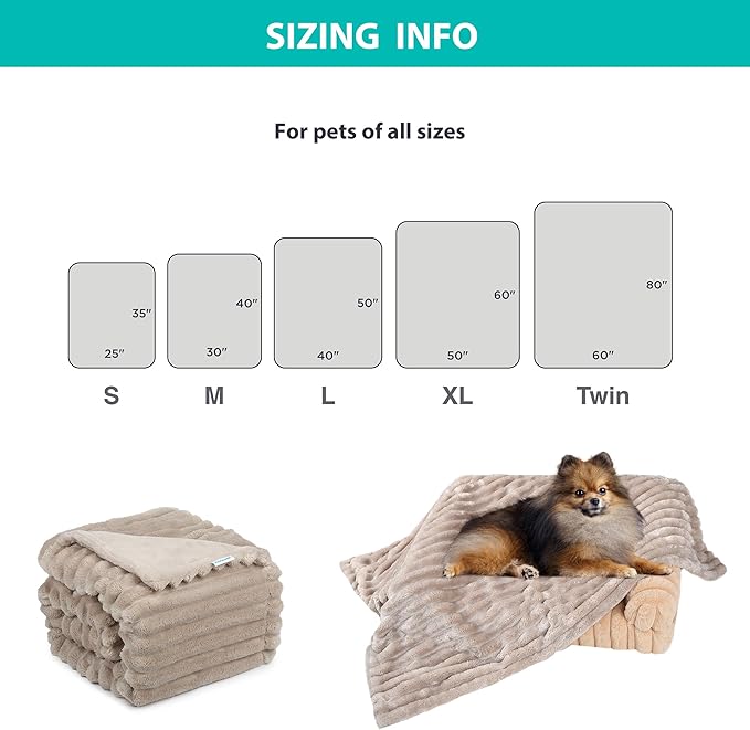 ZAKAPAWS Waterproof Dog Blanket, Soft Fleece Blanket for Couch Protector, Reversible Pet Blankets Furniture Protector Cover for Small Medium Large Dogs Cats (Navy, 60"x80")
