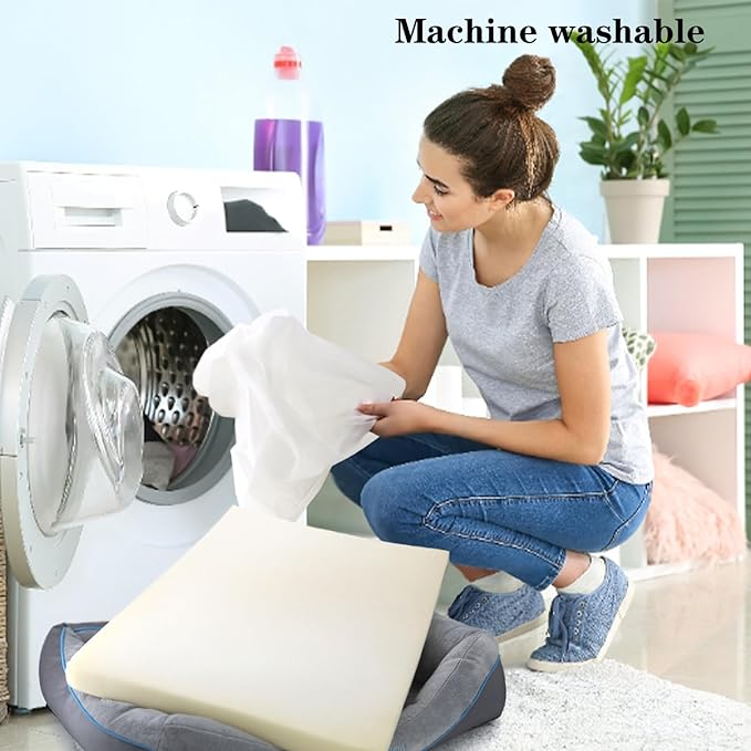 Viviwoof Orthopedic Dog Bed for Big Dogs,Waterproof Big Size Dog Sofa,Supportive Foam Pet Couch with Removable Cover,Non-Slip Bottom and Waterproof Lining,Machine Washable