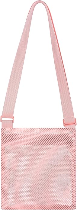 USPECLARE Heavy Duty Semi-Transparent Mesh Purse See Through Mesh Crossbody Bag