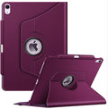 Fintie Rotating Case for iPad Air 13-inch (M3) 2025, (M2) 2024-360 Degree Swiveling Protective Stand Cover with Pencil Holder, Auto Wake/Sleep, Purple